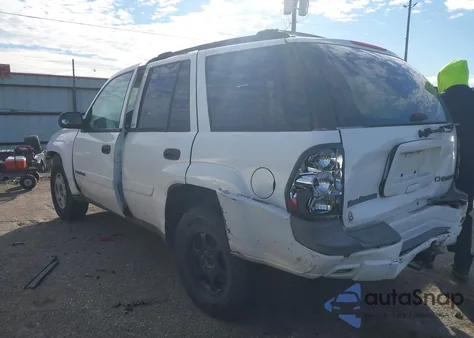 2002 Chevrolet Trailblazer Ls from USA, damaged, VIN 1GNDS13S522485913